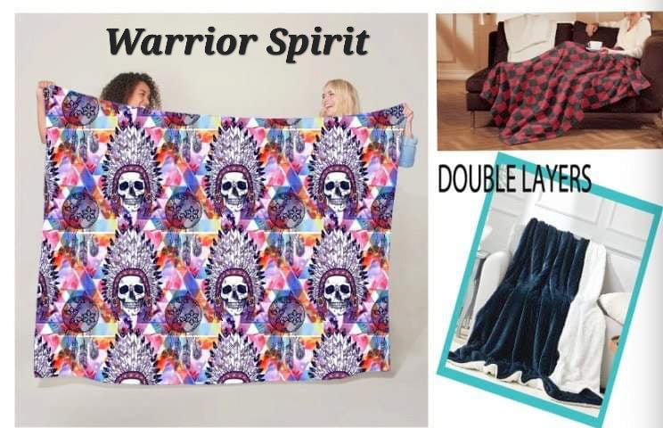 Warrior Spirit Blanket